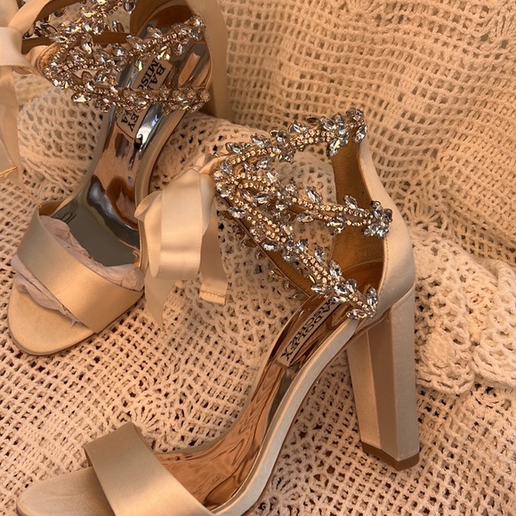 BADGLEY MISCHKA Everafter Embellished Sandal - Picture 12 of 17